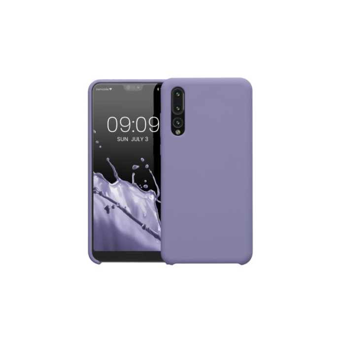 Husa Kwmobile pentru Huawei P20 Pro, Silicon, Albastru, 47706.244 Husa Kwmobile pentru Huawei P20 Pro, Silicon, Albastru, 47706.244