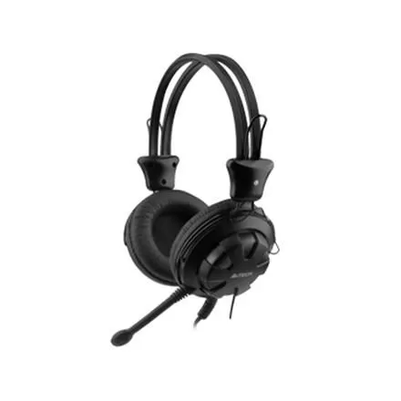 Casti cu Microfon A4Tech HS-28 black