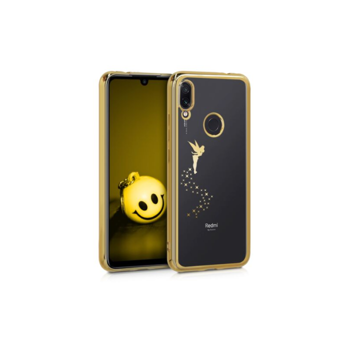 Husa pentru Xiaomi Redmi Note 7/Redmi Note 7 Pro, Silicon, Gold, 49535.02 Husa pentru Xiaomi Redmi Note 7/Redmi Note 7 Pro, Silicon, Gold, 49535.02