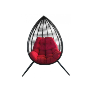 Scaun gradina/terasa, leagan, poliratan, negru, 83x68x119 cm, Canoona Scaun gradina/terasa, leagan, poliratan, negru, 83x68x119 cm, Canoona