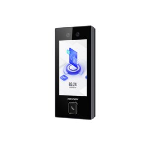 Terminal de control acces cu recunoastere faciala IP Hikvision DS-K1T344MBWX-E1, 2MP, ecran touch 4.5 inch, WiFi, PoE, Wiegand, RS-485, autentificare faciala/PIN/card M1 13.56 MHz, suporta scanare cod QR Terminal de control acces cu recunoastere faciala IP Hikvision DS-K1T344MBWX-E1, 2MP, ecran touch 4.5 inch, WiFi, PoE, Wiegand, RS-485, autentificare faciala/PIN/card M1 13.56 MHz, suporta scanare cod QR
