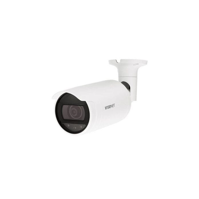 Camera supraveghere exterior IP Hanwha ANO-L7012R, 4 MP, 3 mm, slot card, IR 20 m, PoE, detectare miscare Camera supraveghere exterior IP Hanwha ANO-L7012R, 4 MP, 3 mm, slot card, IR 20 m, PoE, detectare miscare