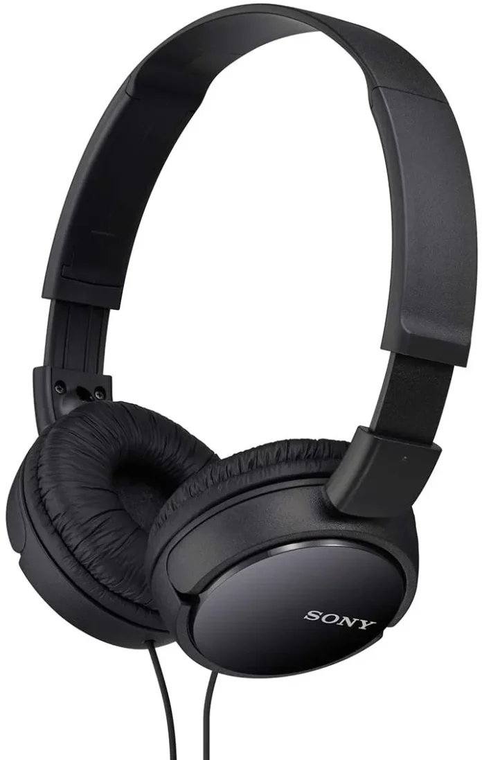 Casti Sony MDRZX110W Cu Fir Negru Casti Sony MDRZX110W Cu Fir Negru