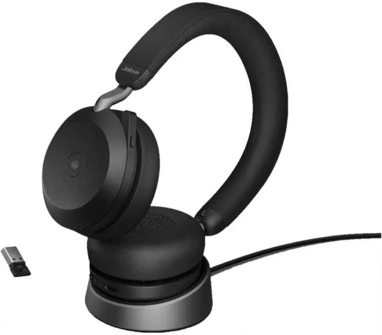Casti Jabra Evolve2 75  USB-A  MT  Stand  Negru