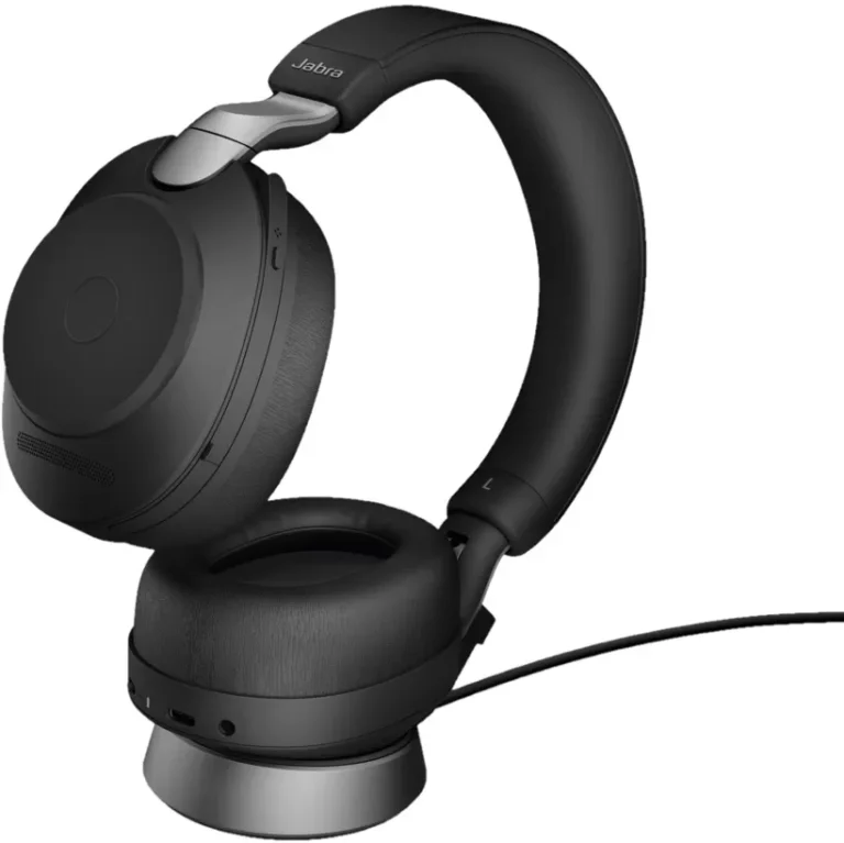 Casti Jabra Evolve2 85  USB-A  UC  Stand  Negru