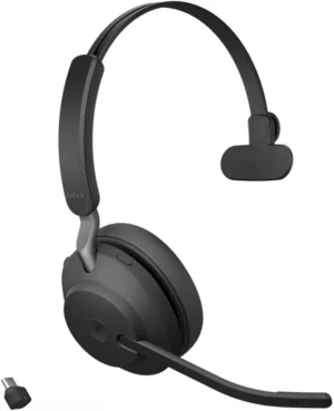 Casti Jabra Evolve2 65 Mono USB-C MT Negru Casti Jabra Evolve2 65 Mono USB-C MT Negru