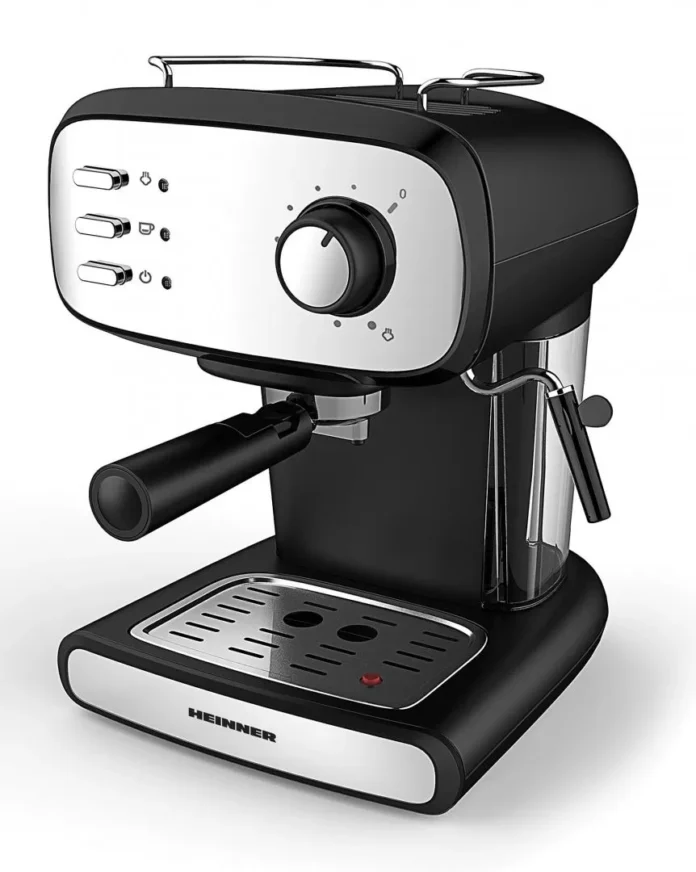 Espressor cafea Heinner HEM-1100BKX 850W Negru Espressor cafea Heinner HEM-1100BKX 850W Negru