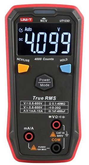 Multimetru digital cu auto-indentificare UNI-T UT123D Multimetru digital cu auto-indentificare UNI-T UT123D