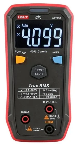Multimetru digital cu auto-indentificare UNI-T UT123D Multimetru digital cu auto-indentificare UNI-T UT123D