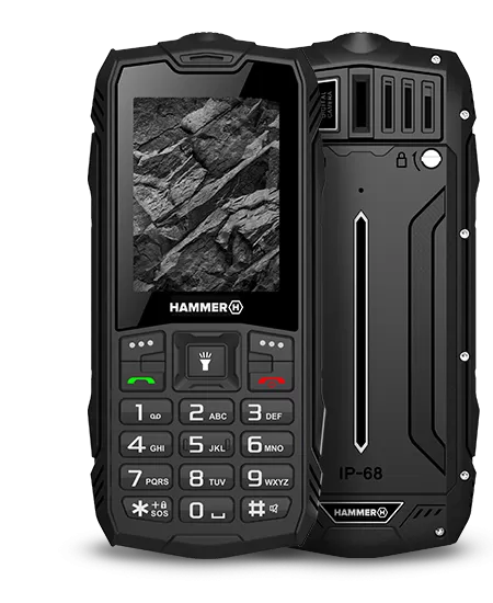 Telefon Mobil MyPhone Hammer Rock Dual SIM Black Telefon Mobil MyPhone Hammer Rock Dual SIM Black