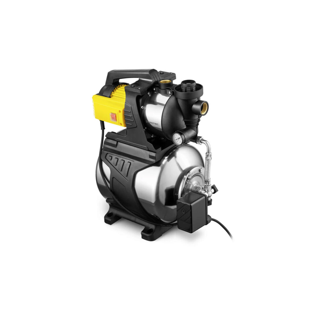 Hidrofor Trotec, aspiratie 7m, 1000 W, 3300 l/h, constructie inox, prefiltru, tip TGP1050E Hidrofor Trotec, aspiratie 7m, 1000 W, 3300 l/h, constructie inox, prefiltru, tip TGP1050E