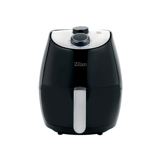 Friteuza cu aer cald Zilan ZLN-3598, 1350 W, 2.6 L, Timer 30 min, Negru Friteuza cu aer cald Zilan ZLN-3598, 1350 W, 2.6 L, Timer 30 min, Negru