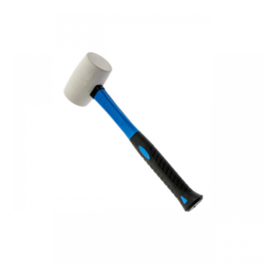 Ciocan cauciuc alb cu coada fibra de sticla, cap 64 mm, 750 g, BGS-Technic Ciocan cauciuc alb cu coada fibra de sticla, cap 64 mm, 750 g, BGS-Technic