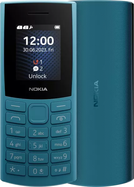 Telefon Mobil Nokia 105 4G (2023) Dual SIM Ocean Blue Telefon Mobil Nokia 105 4G (2023) Dual SIM Ocean Blue