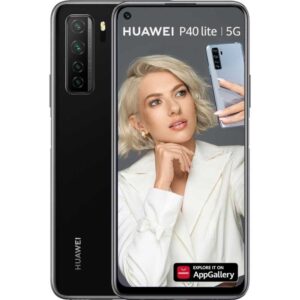 Telefon mobil Huawei P40 Lite 5G, 128GB, 6GB, Dual SIM, Space Silver Telefon mobil Huawei P40 Lite 5G, 128GB, 6GB, Dual SIM, Space Silver