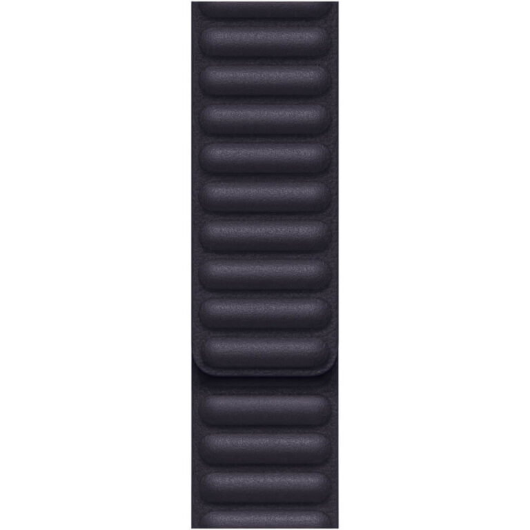 Curea pentru Apple Watch 41mm, Leather Link, M/L, Ink