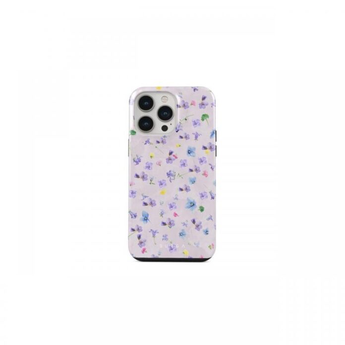 Husa iPhone 14 Pro Burga Dual Layer Wildflower Husa iPhone 14 Pro Burga Dual Layer Wildflower