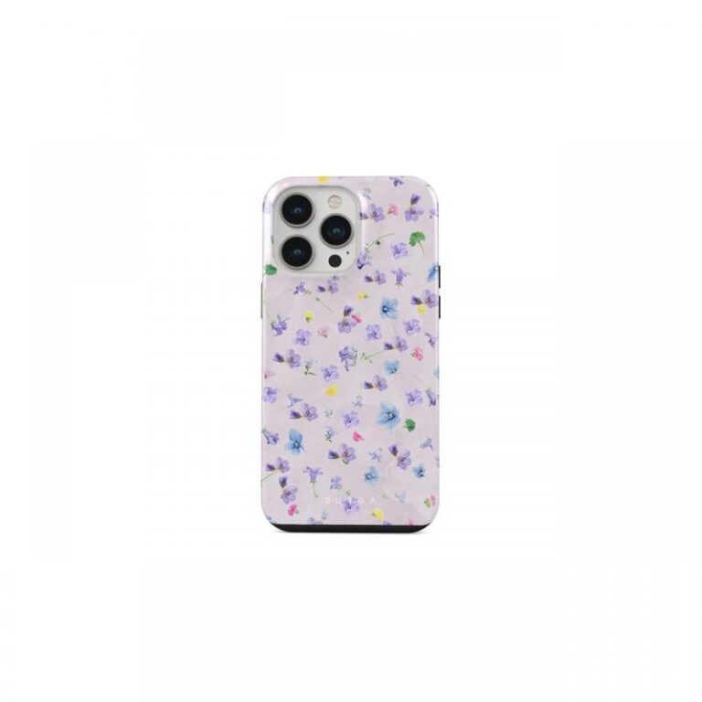 Husa iPhone 14 Pro Burga Dual Layer Wildflower
