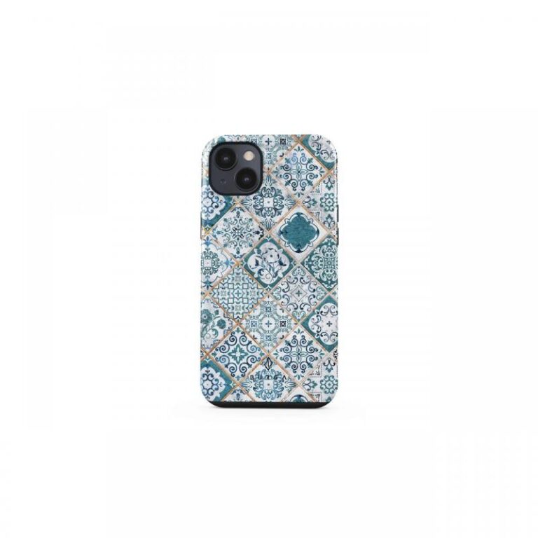 Husa iPhone 14 Plus Burga Dual Layer Tropical Oasis