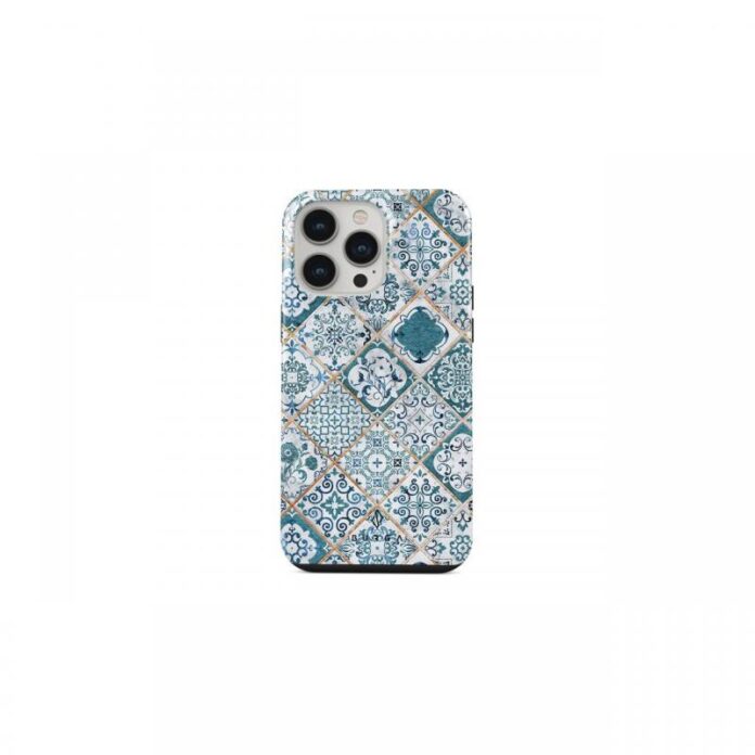 Husa iPhone 14 Pro Burga Dual Layer Tropical Oasis Husa iPhone 14 Pro Burga Dual Layer Tropical Oasis