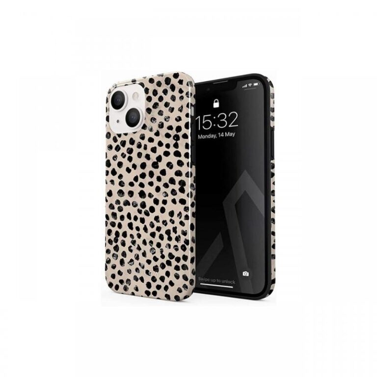 Husa iPhone 14 Plus Burga Dual Layer Almond Latte