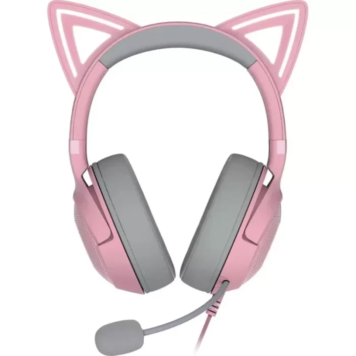 Casti Gaming Razer Kraken Kitty Edition V2 Quartz Casti Gaming Razer Kraken Kitty Edition V2 Quartz