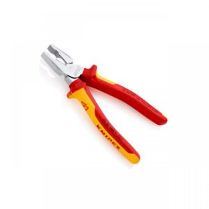 Cleste combinat universal (patent) cu parghie mare, Izolat VDE 1000V, 200 mm, Knipex Cleste combinat universal (patent) cu parghie mare, Izolat VDE 1000V, 200 mm, Knipex