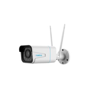 Camera supraveghere WiFi, Reolink RLC-511WA, 5 MP, zoom optic 5x, detectare persoana/vehicul, vedere nocturna color, notificari Push pe telefon, slot Micro SD Card, vizualizare orizontala 27°-96° Camera supraveghere WiFi, Reolink RLC-511WA, 5 MP, zoom optic 5x, detectare persoana/vehicul, vedere nocturna color, notificari Push pe telefon, slot Micro SD Card, vizualizare orizontala 27°-96°