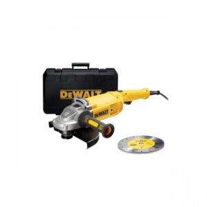 Polizor unghiular DeWALT, 230mm, 2200W, 6600rpm, cu disc diamantat si valiza plastic, tip DWE492KD-QS Polizor unghiular DeWALT, 230mm, 2200W, 6600rpm, cu disc diamantat si valiza plastic, tip DWE492KD-QS