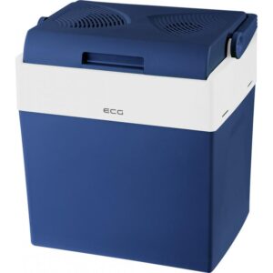 Lada frigorifica auto cu functie de incalzire si racire ECG AC 3032 HC Dual Navy, 28 L, 12V, 230V, mod ECO, albastru/alb Lada frigorifica auto cu functie de incalzire si racire ECG AC 3032 HC Dual Navy, 28 L, 12V, 230V, mod ECO, albastru/alb