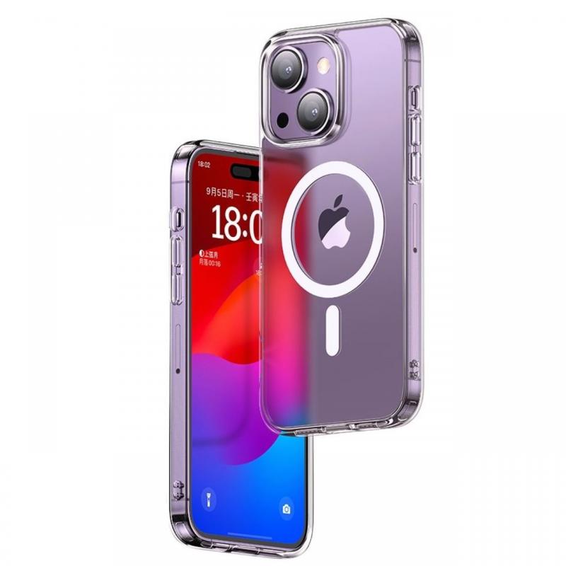 Mcdodo Husa MagSafe iPhone 15 Plus Transparent Mcdodo Husa MagSafe iPhone 15 Plus Transparent