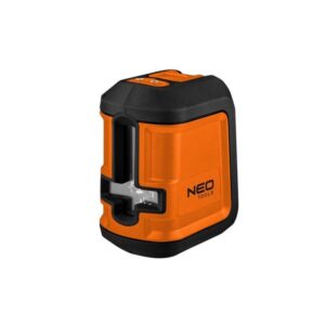 Nivela laser, verde, linie incrucisata, suport, etui, 15 m, NEO Nivela laser, verde, linie incrucisata, suport, etui, 15 m, NEO
