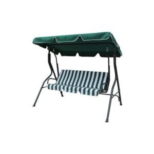 Balansoar gradina, 3 locuri, verde, 173x112x158 cm, Garfield Balansoar gradina, 3 locuri, verde, 173x112x158 cm, Garfield
