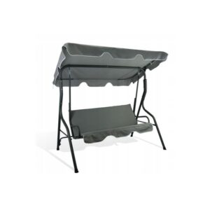 Balansoar gradina, 3 locuri, gri, 170x110x153 cm, Delia Balansoar gradina, 3 locuri, gri, 170x110x153 cm, Delia