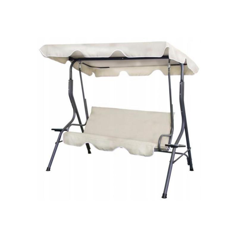 Balansoar gradina, 3 locuri, bej, 170x110x153 cm Balansoar gradina, 3 locuri, bej, 170x110x153 cm