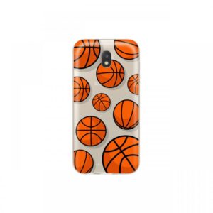 Husa Samsung Galaxy J7 (2017) Lemontti Silicon Art Basketball Husa Samsung Galaxy J7 (2017) Lemontti Silicon Art Basketball