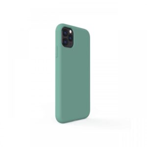 Husa iPhone 11 Pro Max Lemontti Liquid Silicon Forest Green Husa iPhone 11 Pro Max Lemontti Liquid Silicon Forest Green