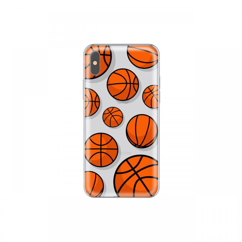 Husa iPhone X / XS Lemontti Silicon Art Basketball Husa iPhone X / XS Lemontti Silicon Art Basketball