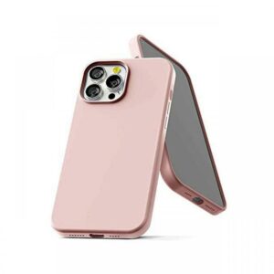 Husa iPhone 13 Pro Lemontti Regular Silicon Sand Pink Husa iPhone 13 Pro Lemontti Regular Silicon Sand Pink
