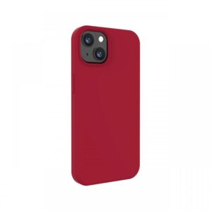 Husa iPhone 13 Lemontti Liquid Silicon Dark Red Husa iPhone 13 Lemontti Liquid Silicon Dark Red