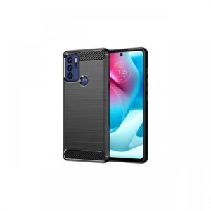 Husa Motorola Moto G60S Lemontti Carbon Case Flexible Negru Husa Motorola Moto G60S Lemontti Carbon Case Flexible Negru