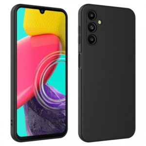 Lemontti Husa Silicon Soft Slim Samsung Galaxy A14 5G, material mat si fin, captusit cu microfibra, Negru Lemontti Husa Silicon Soft Slim Samsung Galaxy A14 5G, material mat si fin, captusit cu microfibra, Negru