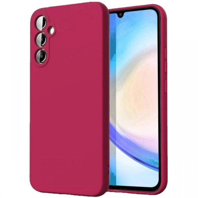 Lemontti Husa Silicone Lite Samsung Galaxy A35 Visiniu Lemontti Husa Silicone Lite Samsung Galaxy A35 Visiniu