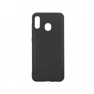 Husa Samsung Galaxy A20 / A30 Lemontti Silicon Silky Negru Husa Samsung Galaxy A20 / A30 Lemontti Silicon Silky Negru