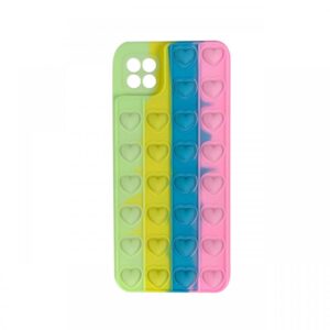 Husa Samsung Galaxy A22 4G Lemontti Heart Pop it Multicolor 4 Husa Samsung Galaxy A22 4G Lemontti Heart Pop it Multicolor 4