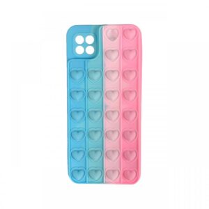 Husa Samsung Galaxy A22 4G Lemontti Heart Pop it Multicolor 1 Husa Samsung Galaxy A22 4G Lemontti Heart Pop it Multicolor 1