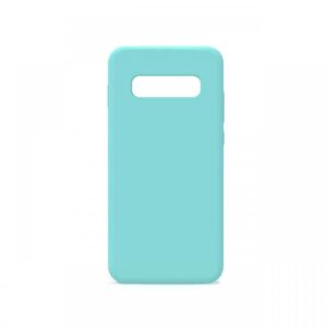 Husa Samsung Galaxy S10 G973 Lemontti Liquid Silicon Tiffany Blue Husa Samsung Galaxy S10 G973 Lemontti Liquid Silicon Tiffany Blue