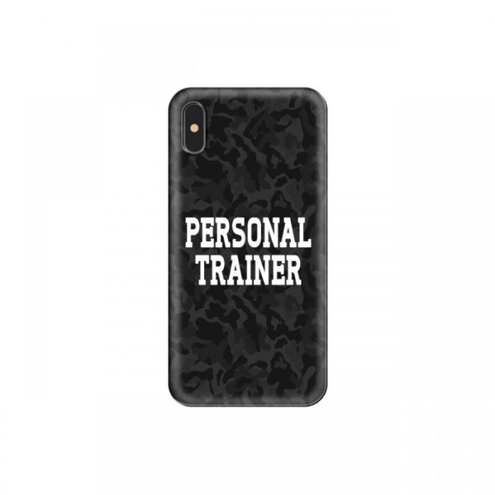 Husa iPhone XS / X Lemontti Silicon Art Personal Trainer Husa iPhone XS / X Lemontti Silicon Art Personal Trainer