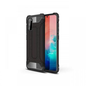 Husa Samsung Galaxy S20 Lemontti Hybrid Armor Negru Husa Samsung Galaxy S20 Lemontti Hybrid Armor Negru