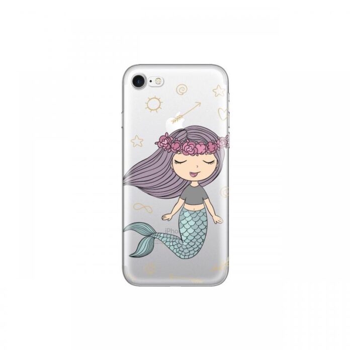 Husa iPhone 7/8/SE2020/SE2022 Lemontti Silicon Art Little Mermaid Husa iPhone 7/8/SE2020/SE2022 Lemontti Silicon Art Little Mermaid
